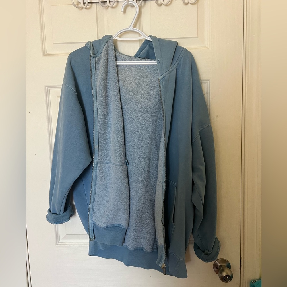 brandy melville christy hoodie oversized fit
